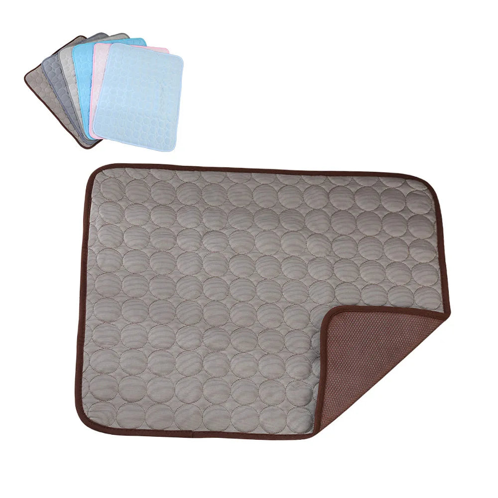 Self-Cooling Summer Ice Pad Non-Toxic Pet Ice Pad Waterproof Pet Summer Cool Mat