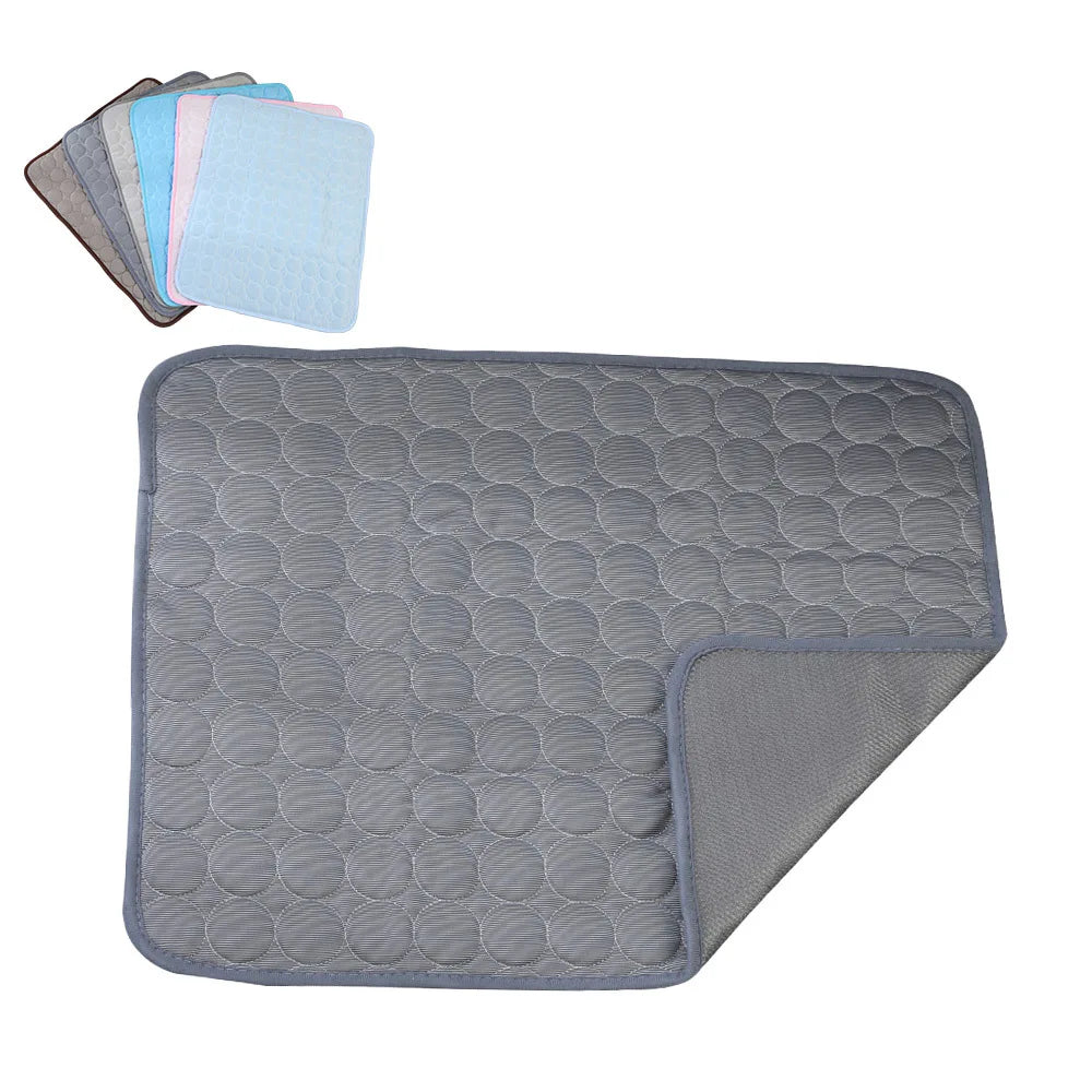 Self-Cooling Summer Ice Pad Non-Toxic Pet Ice Pad Waterproof Pet Summer Cool Mat