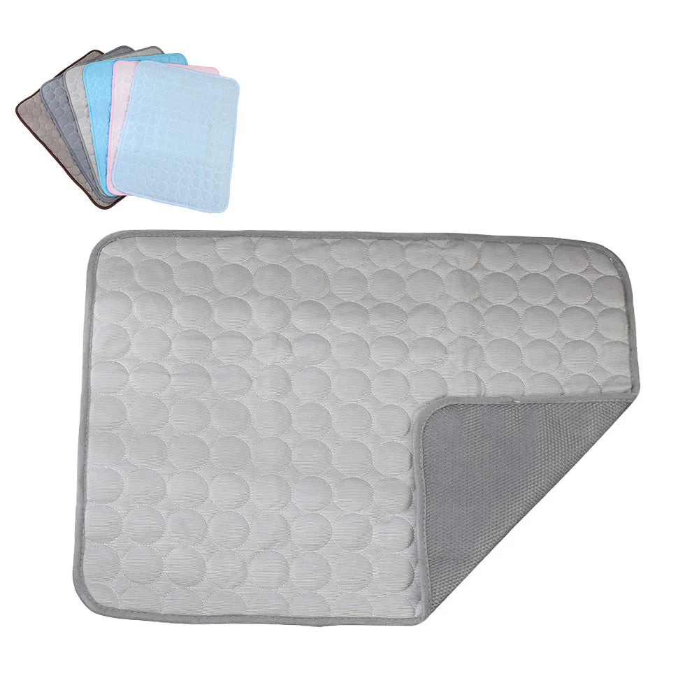 Self-Cooling Summer Ice Pad Non-Toxic Pet Ice Pad Waterproof Pet Summer Cool Mat