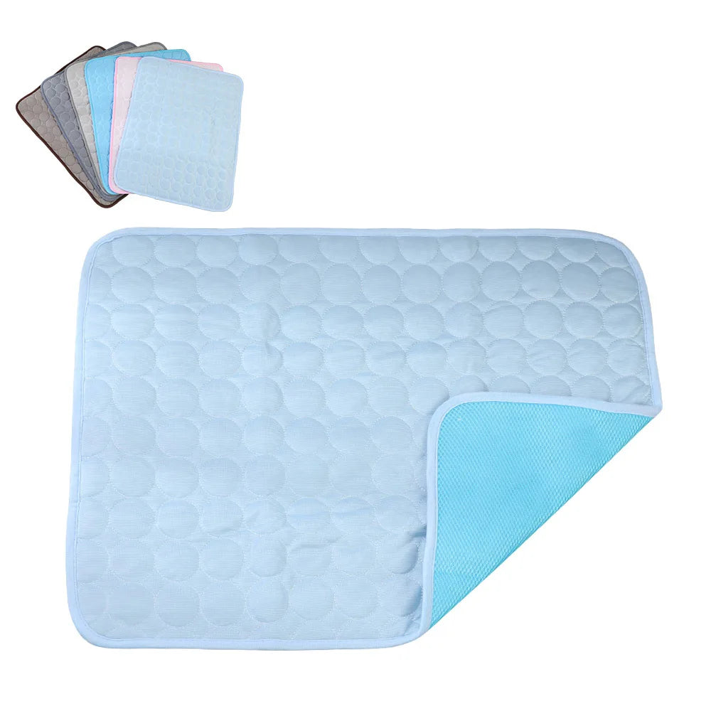 Self-Cooling Summer Ice Pad Non-Toxic Pet Ice Pad Waterproof Pet Summer Cool Mat