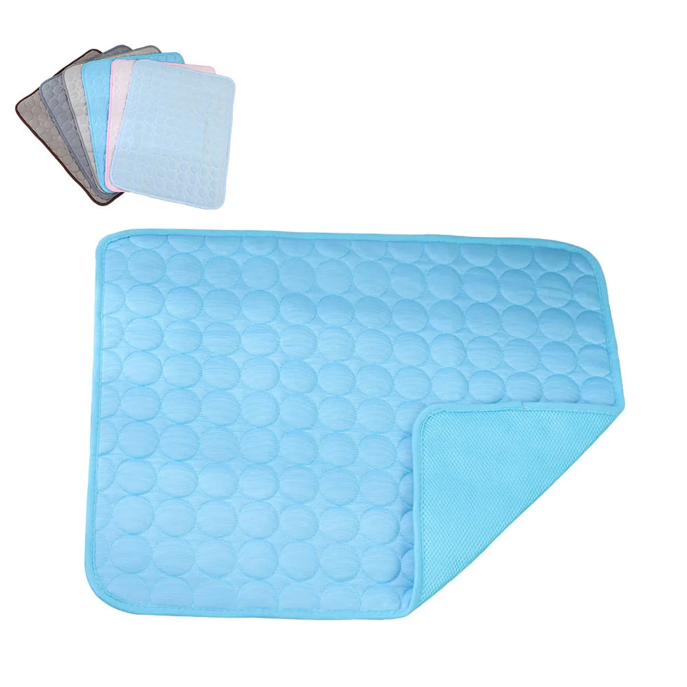 Self-Cooling Summer Ice Pad Non-Toxic Pet Ice Pad Waterproof Pet Summer Cool Mat