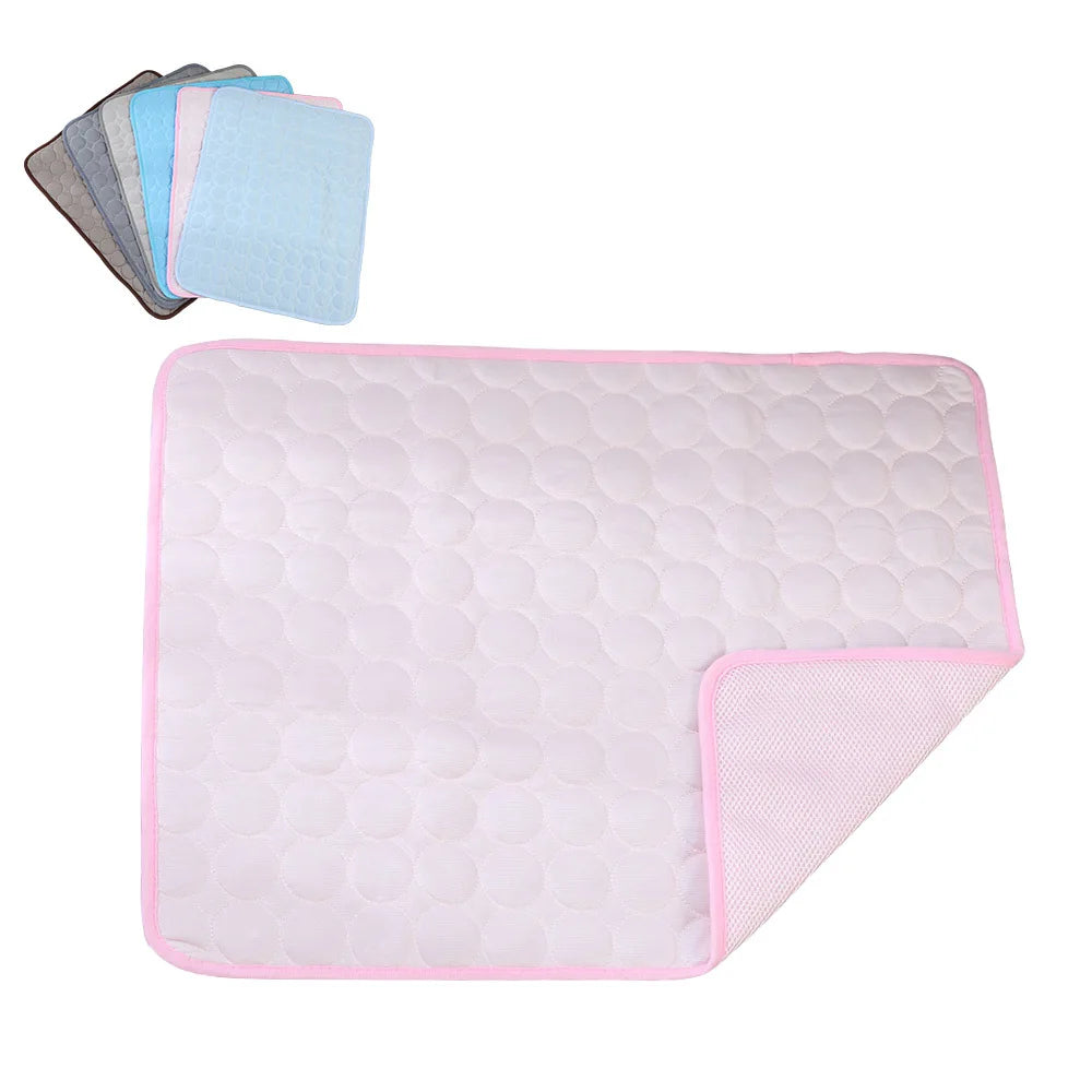 Self-Cooling Summer Ice Pad Non-Toxic Pet Ice Pad Waterproof Pet Summer Cool Mat