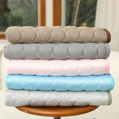 Self-Cooling Summer Ice Pad Non-Toxic Pet Ice Pad Waterproof Pet Summer Cool Mat
