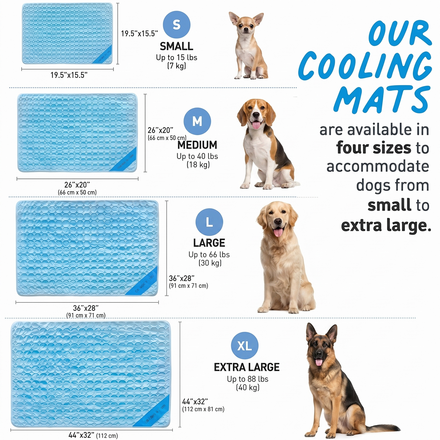 PolarMat™ - Self-Cooling Pet Mat 2.0